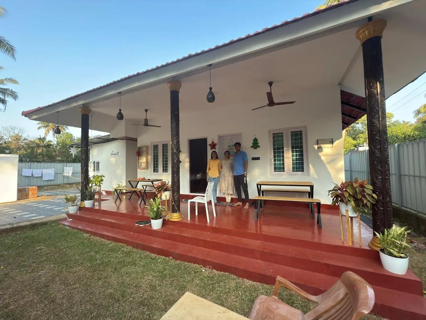 בית אירוח מאראריקולם Sandy Toes Beach Villa Marari 2 Bedroom Villa, 100 Mtr To Beach